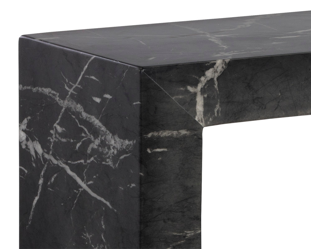 PB-06AX Console Table -Marble Look Finish-Palma-Brava