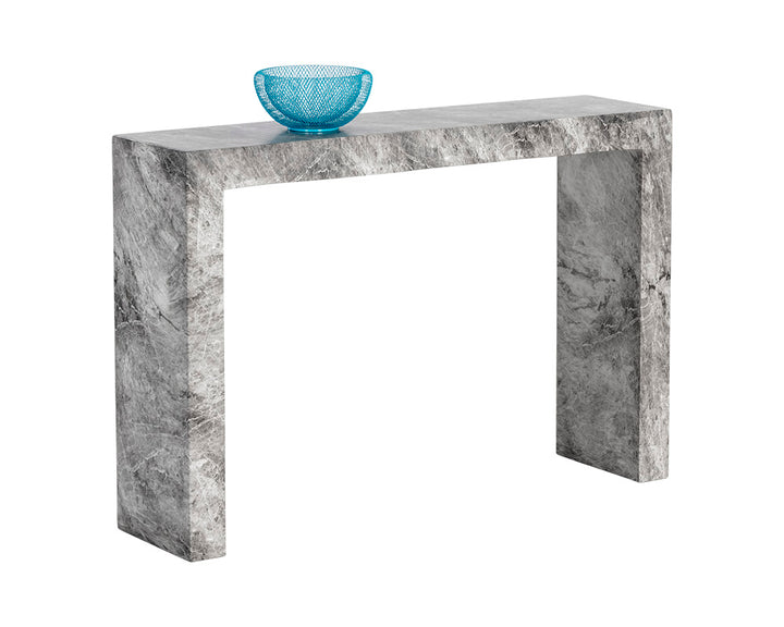 PB-06AX Console Table -Marble Look Finish-Palma-Brava