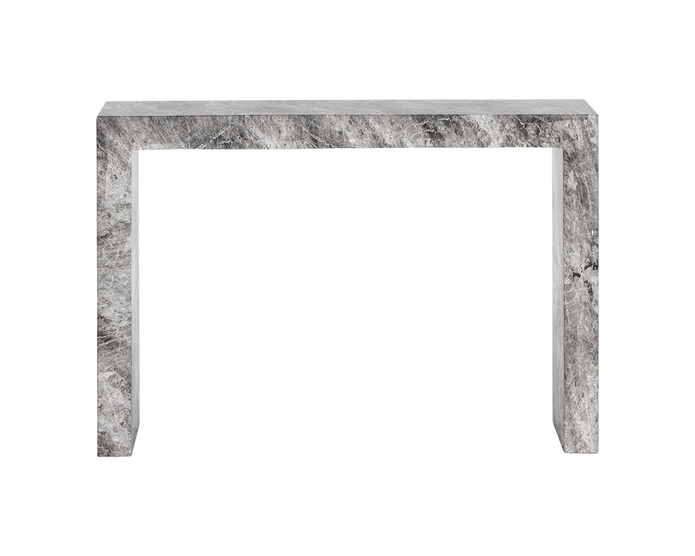 PB-06AX Console Table -Marble Look Finish-Palma-Brava