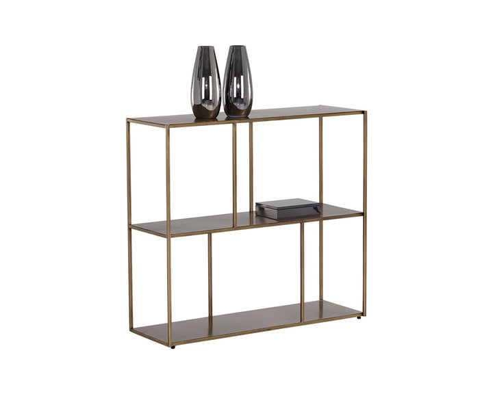 PB-06EIF Console Table/Bookcase- Medium & Small