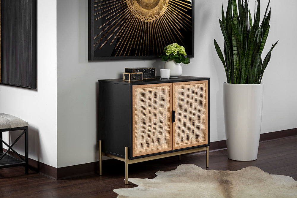 elegant sideboard rattan