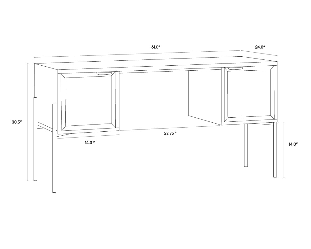 PB-06AVI Writing Desk