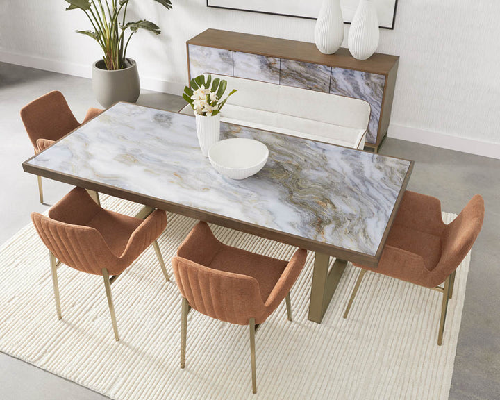 PB-06FUE Dining Table -86" - PROMO