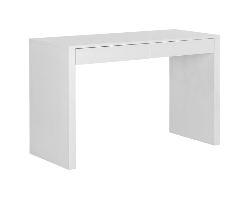 PB-06DUT Desk- High Gloss White