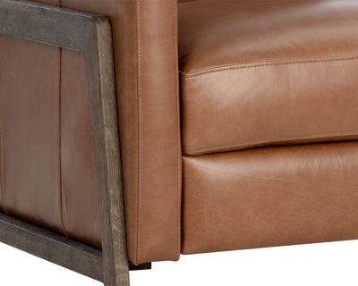 PB-06BRA Leather Recliner Chair