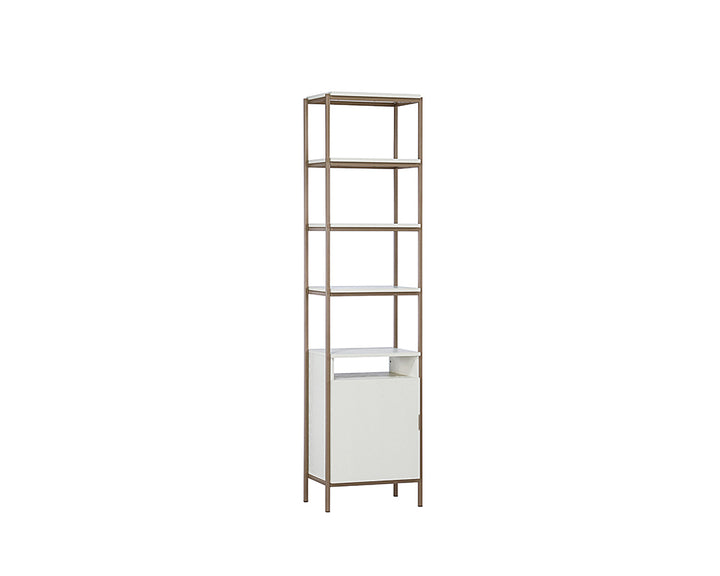 PB-06AMB Bookcase- Cream