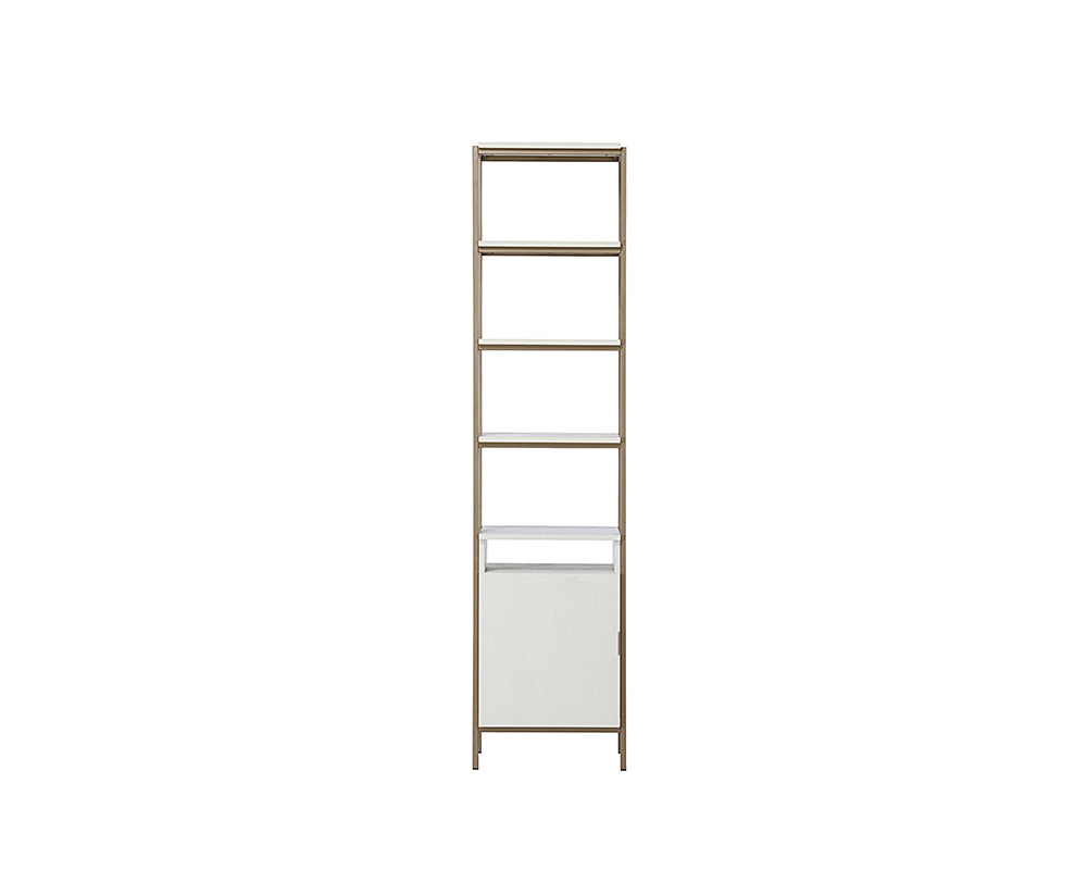 PB-06AMB Bookcase- Cream