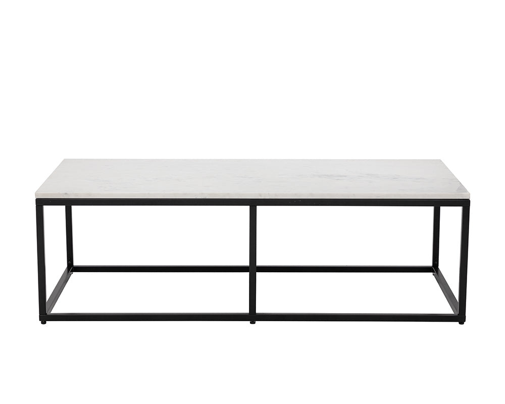 PB-06ELL Marble Coffee Table - 60 X 30”