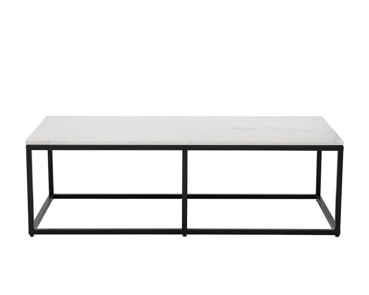 PB-06ELL Marble Coffee Table - 60 X 30”