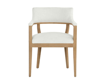PB-06BRY Dining Chair -Armchair Natural -Fabric