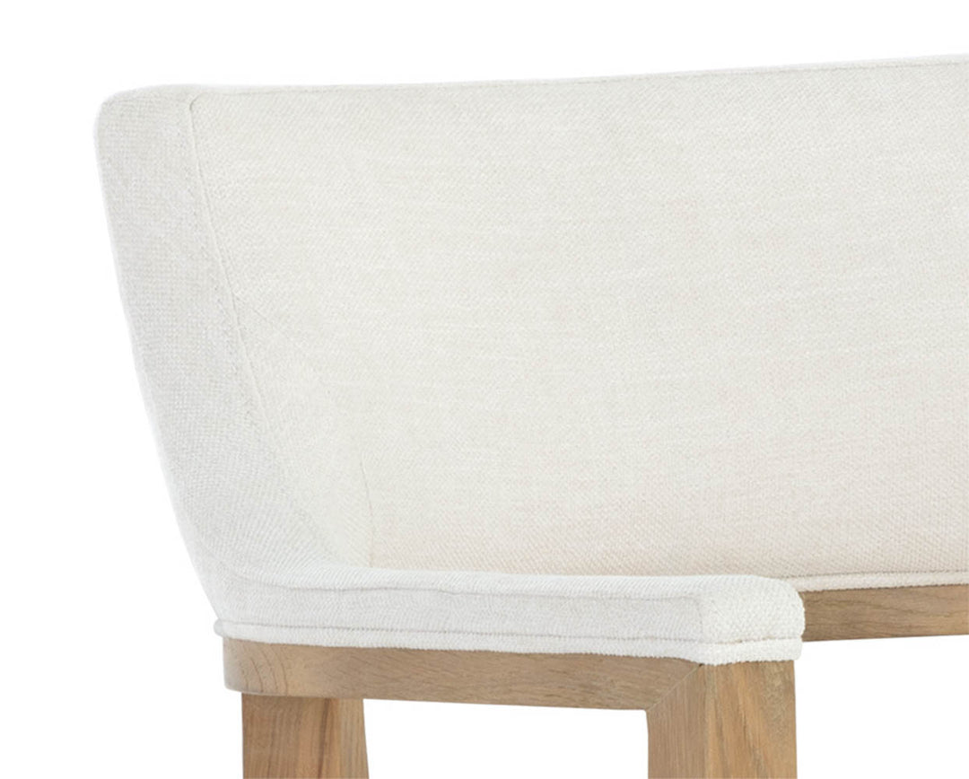 PB-06BRY Dining Chair -Armchair Natural -Fabric CLEARANCE