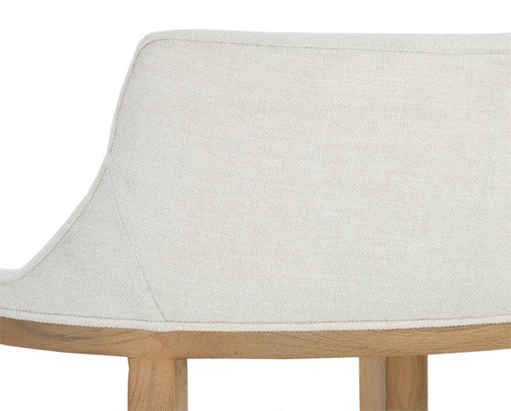 PB-06BRY Dining Chair -Armchair Natural -Fabric CLEARANCE