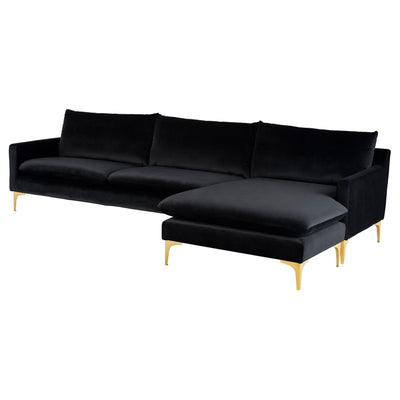 Nuevo Canada - HGSC583 - Sectional - Anders - Black
