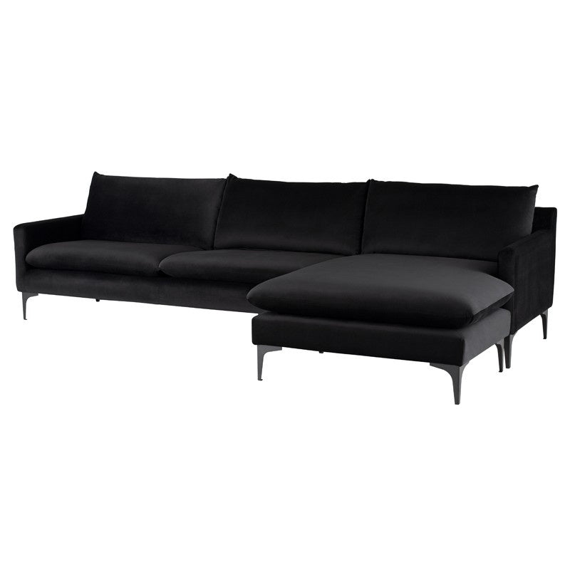 Nuevo Canada - HGSC584 - Sectional - Anders - Black