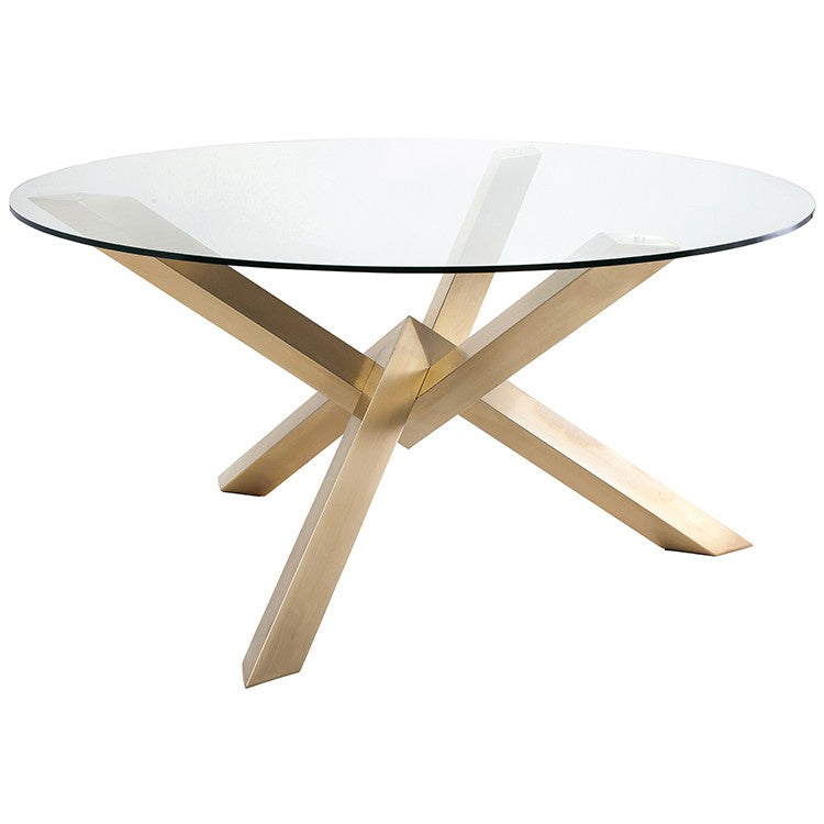 Nuevo Canada - HGTB383 - Dining Table - Costa - Gold
