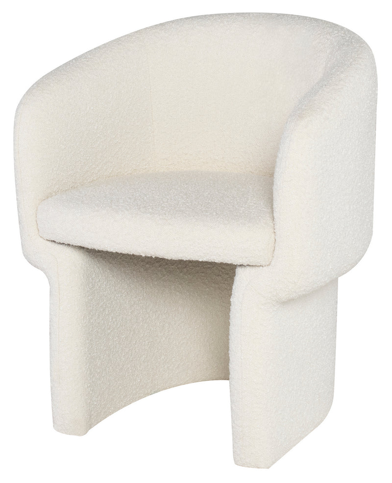 Nuevo Canada - HGSN146 - Dining Chair - Clementine - Buttermilk Boucle