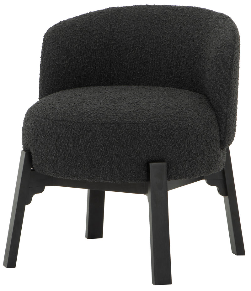 Nuevo Canada - HGSN172 - Dining Chair - Adelaide - Licorice Boucle