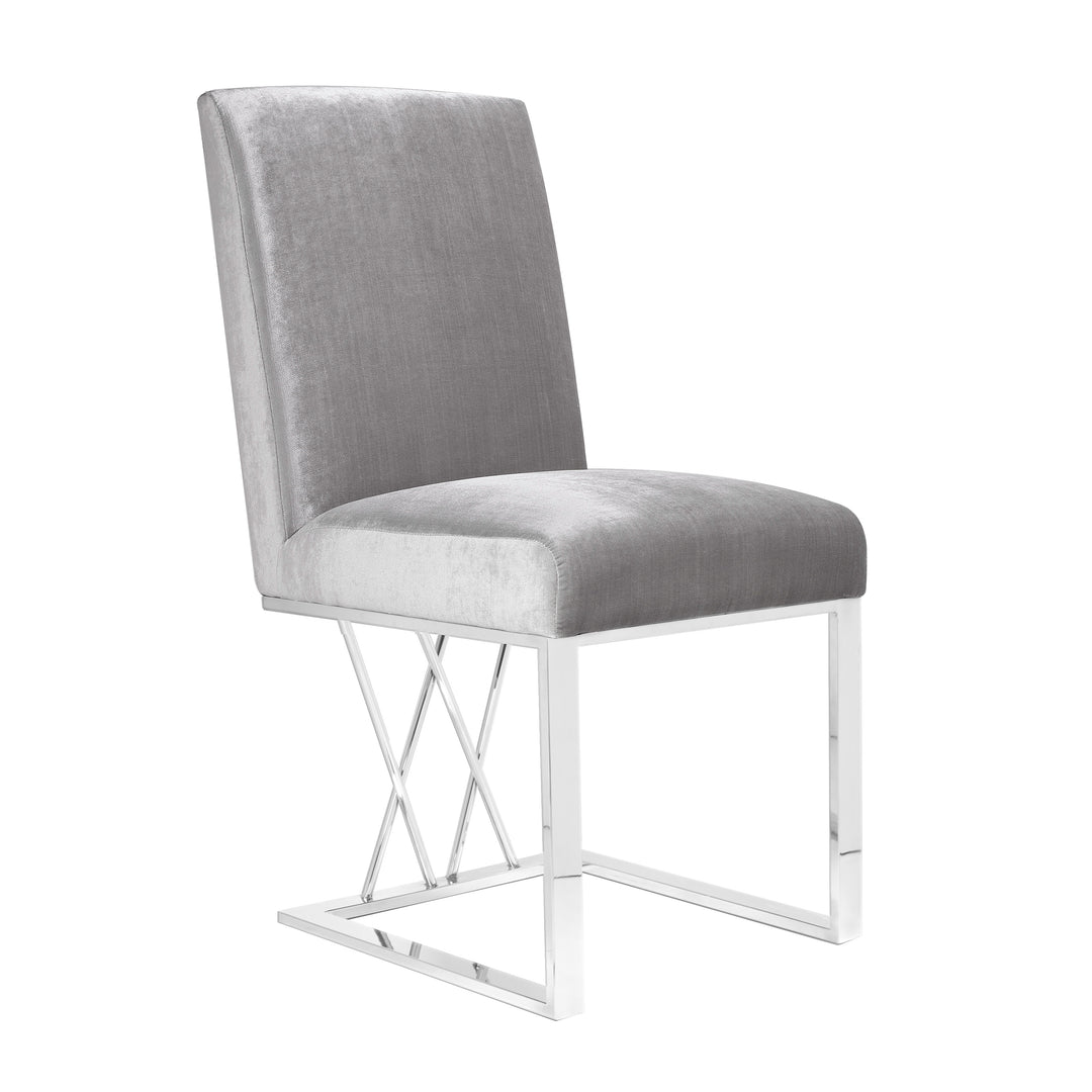 PB-11MAR Dining Chair - Silver