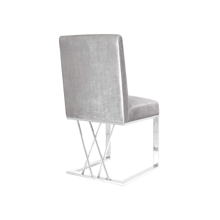 PB-11MAR Dining Chair - Silver