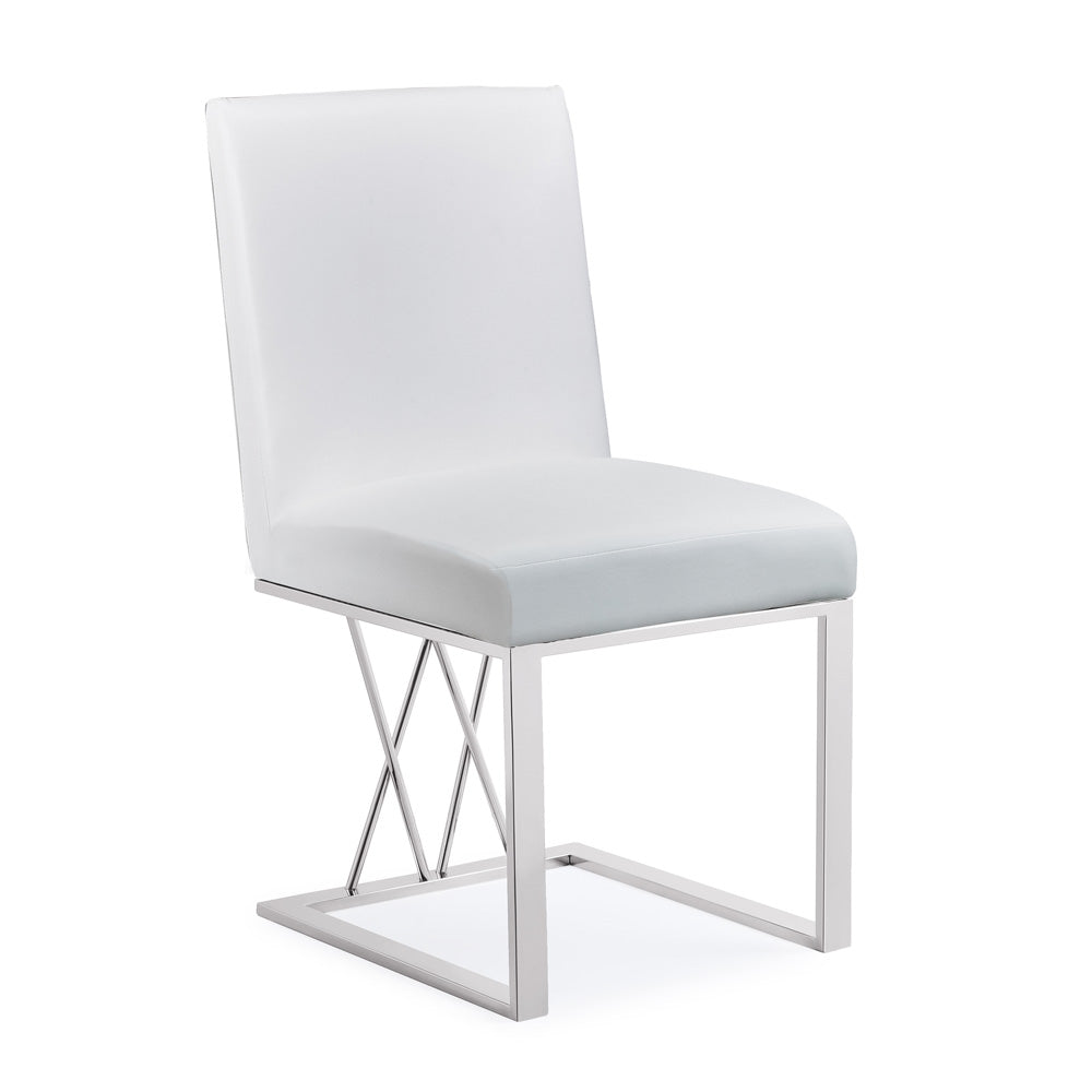 PB-11MAR Dining Chair - Silver