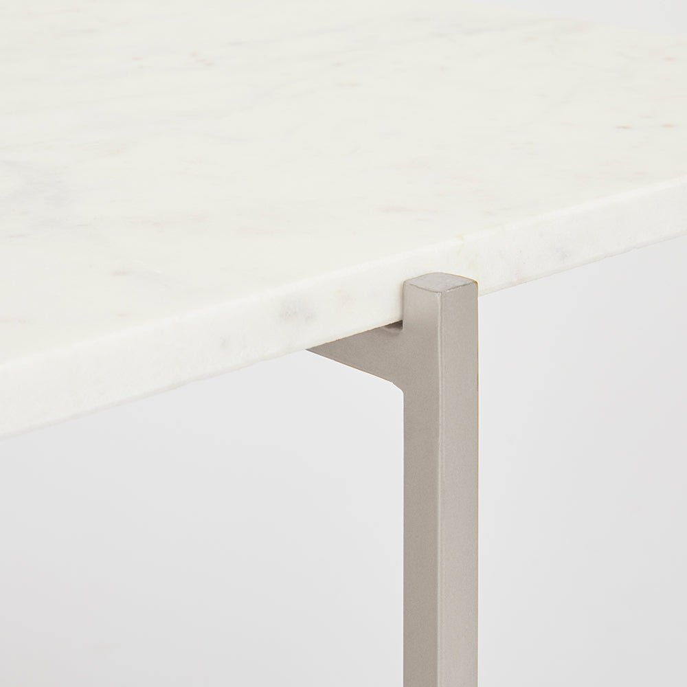 PB-11IDA End Table-Faux Marble-Palma-Brava