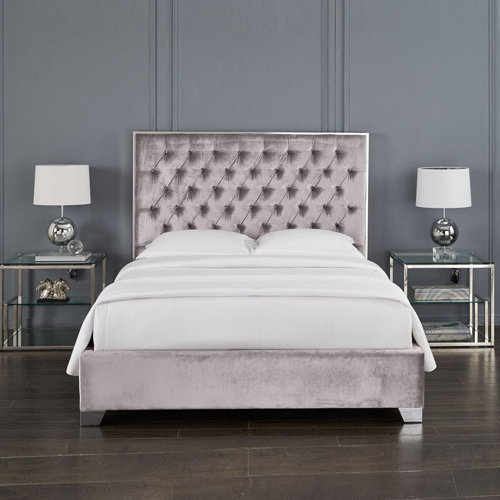 elegant queen and king bed