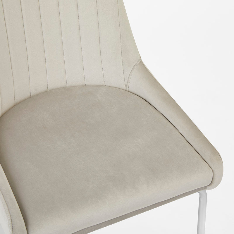 PB-11MOI Dining Chair- Chrome Leg