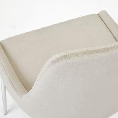 PB-11MOI Dining Chair- Chrome Leg
