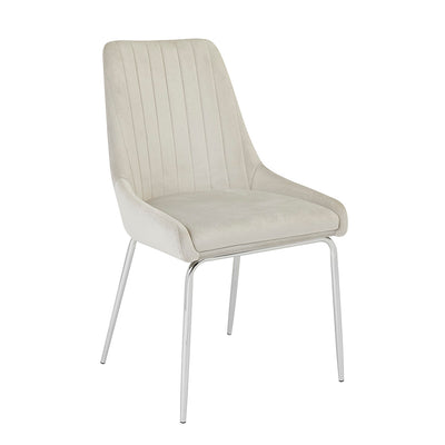 PB-11MOI Dining Chair- Chrome Leg