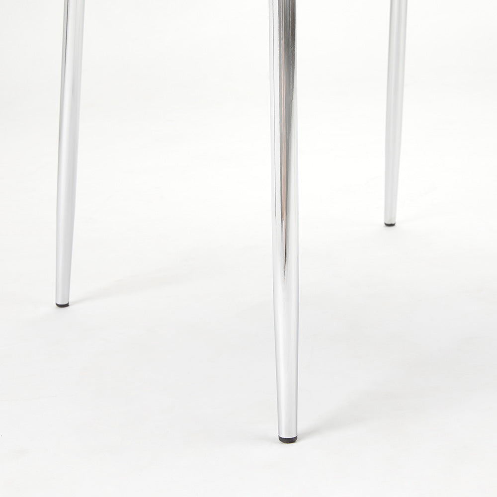 PB-11MOI Dining Chair- Chrome Leg