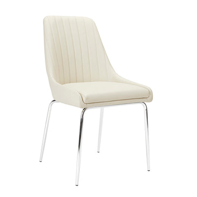 PB-11MOI Dining Chair- Chrome Leg