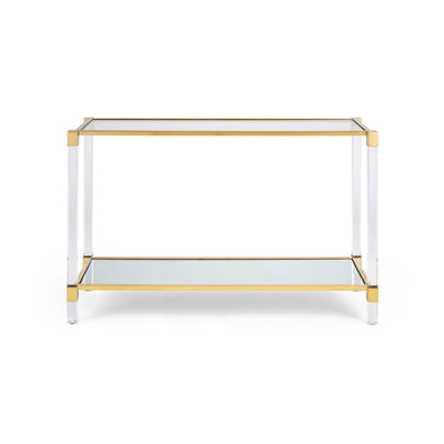 modern dudley console table