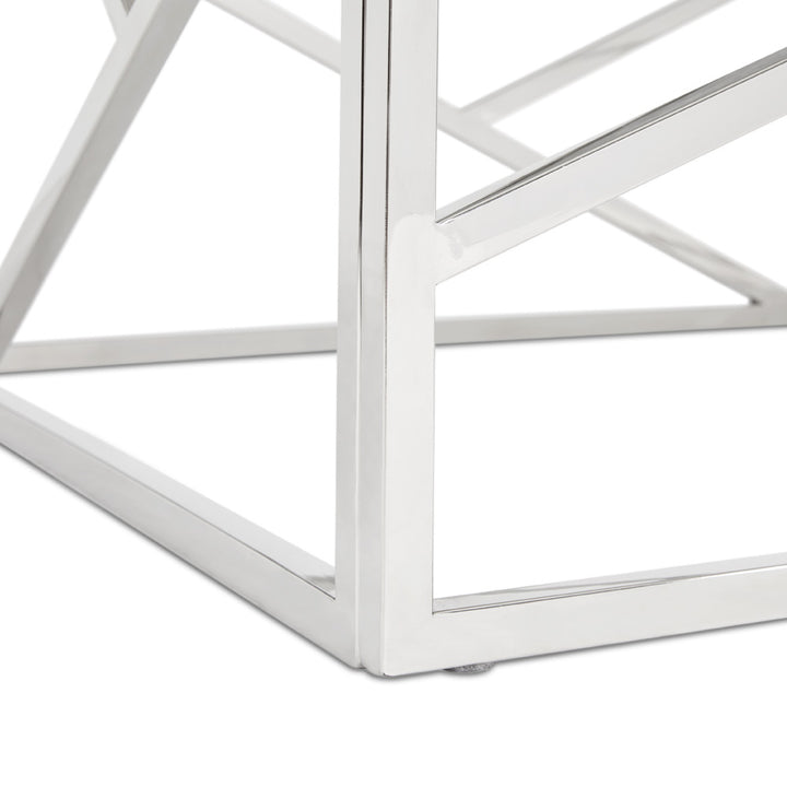 PB-11CAR Console Table- Faux Marble