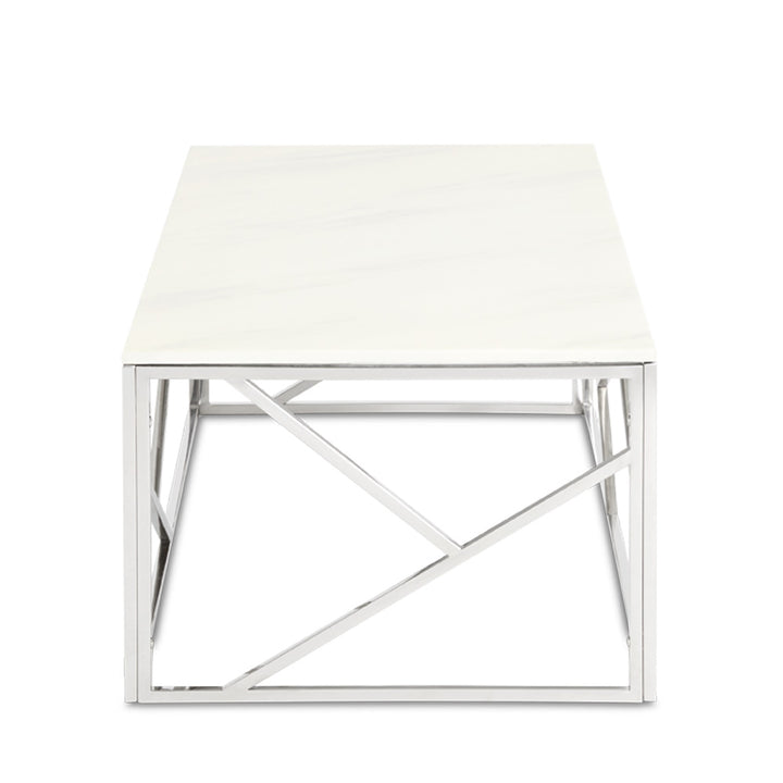 PB-11CAR Coffee Table- Faux Marble