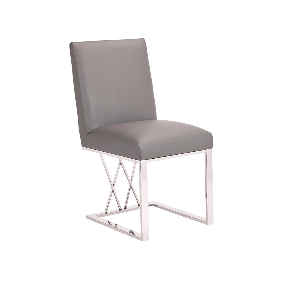 PB-11MAR Dining Chair - Silver