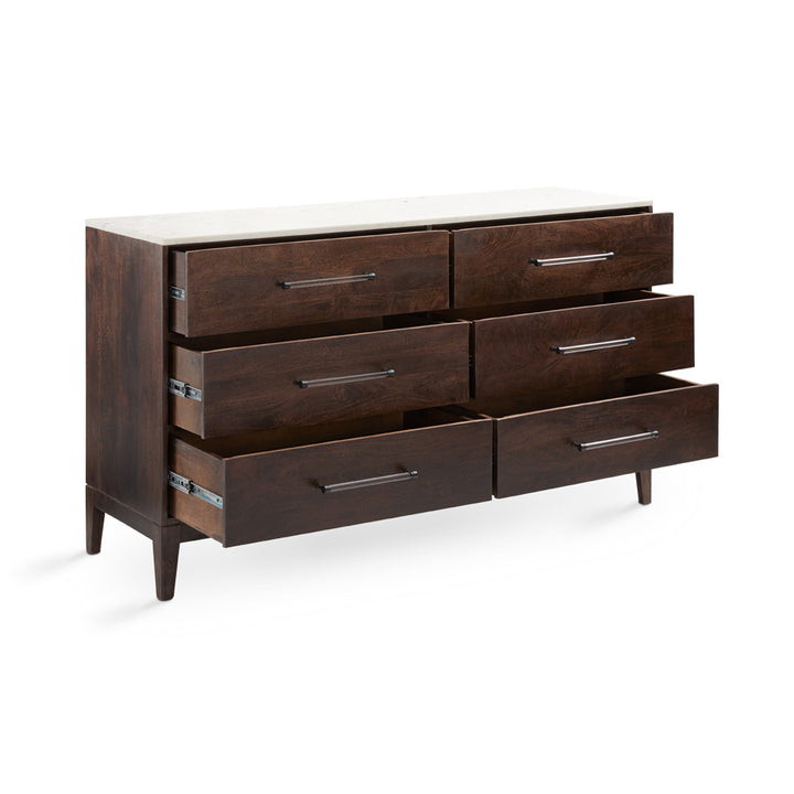 PB-11KAM 6 Drawer Dresser