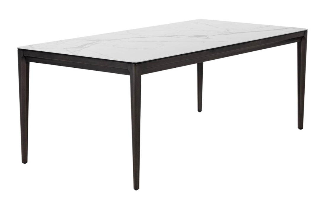 PB-06QUE Ceramic Top Dining Table - 78.75”