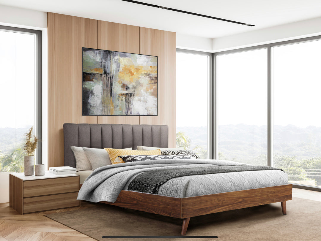 elegant platform bed