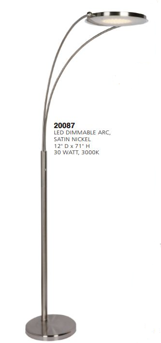 20087 LED Dimmable Floor Lamp