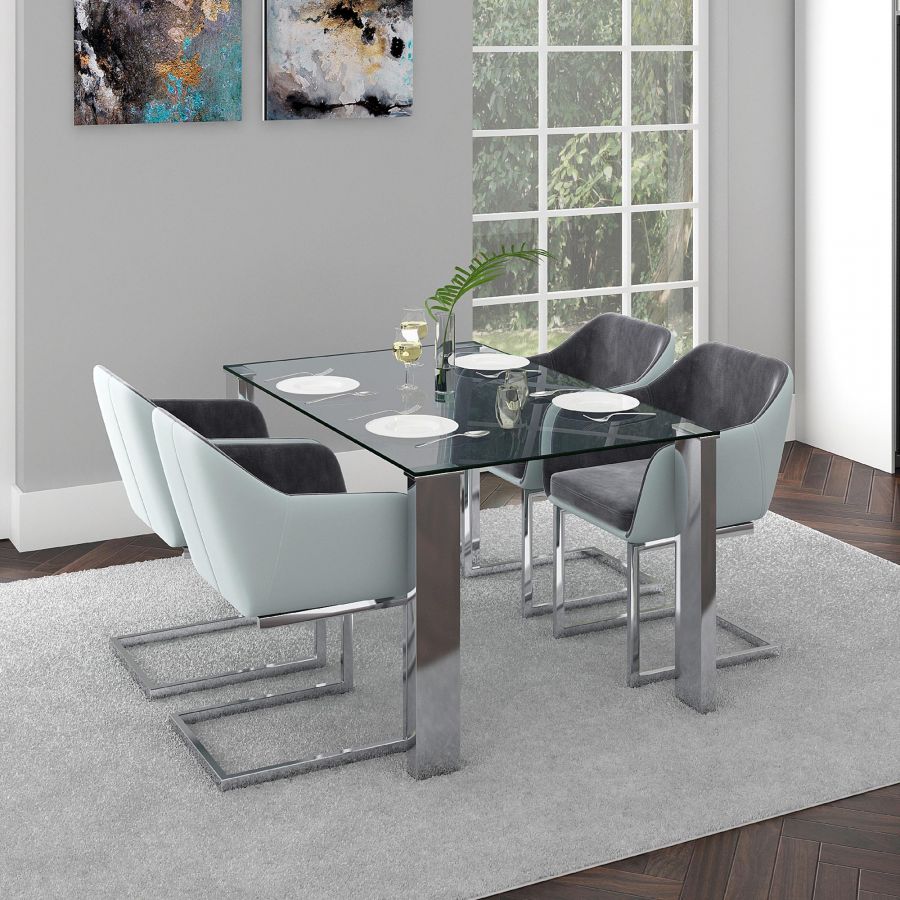 PB-07FRANK Rectangular Dining Table- Condo Size