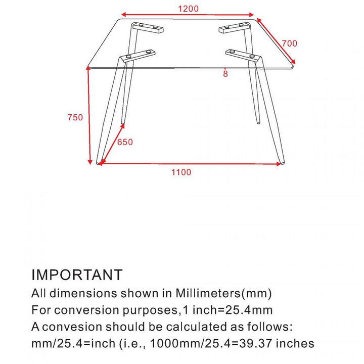 PB-07ABB Condo Dining Table