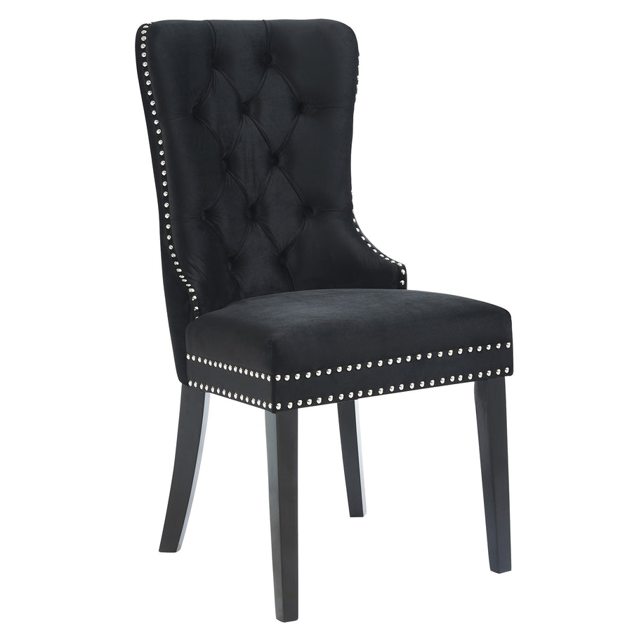 PB-07RZO Velvet Dining Chair-Palma-Brava