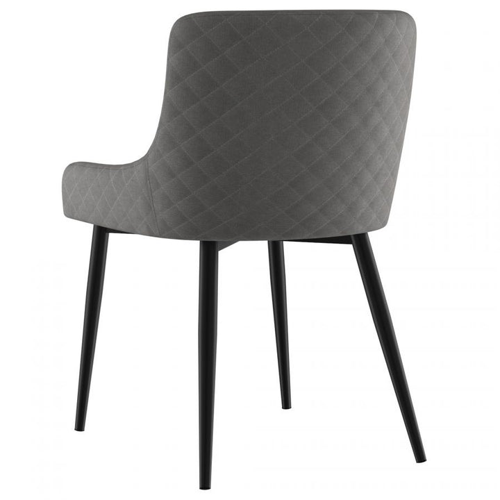 PB-07BIA Side Chair- Black Leg  (SET OF 2)