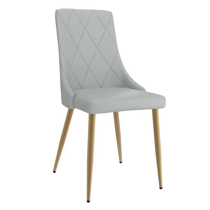 PB-07ANT Dining Chair- Aged Gold  (SET OF 2)