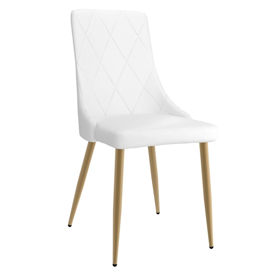 PB-07ANT Dining Chair- Aged Gold  (SET OF 2)