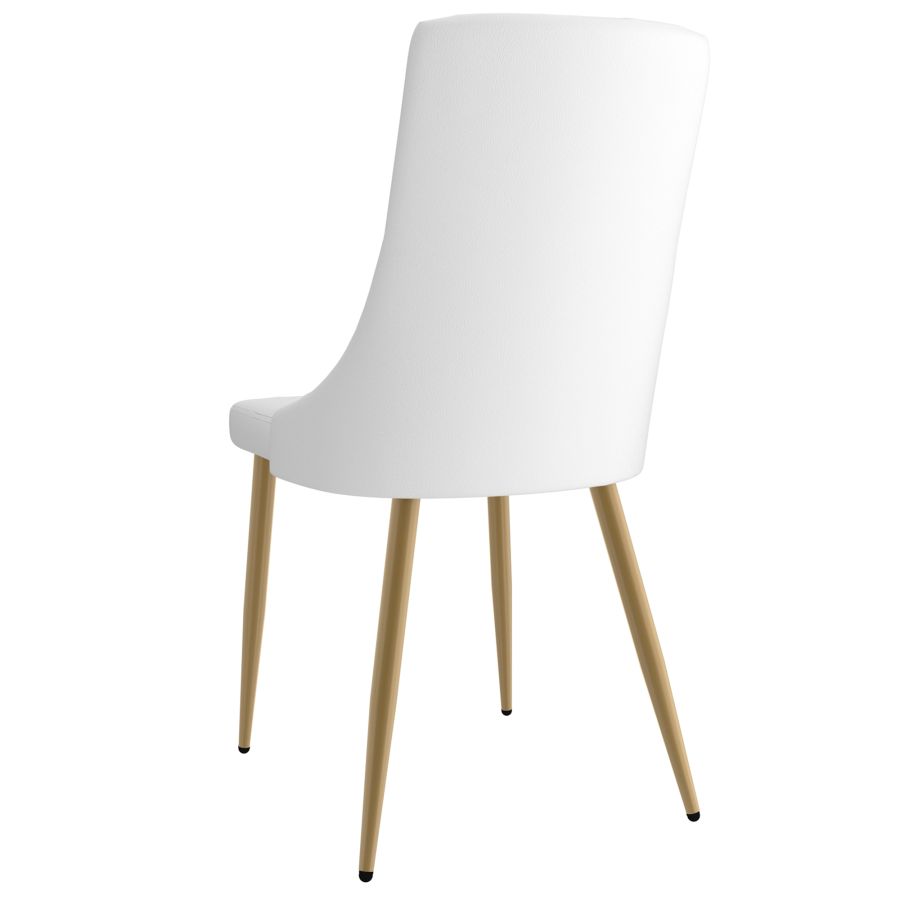 PB-07ANT Dining Chair- Aged Gold  (SET OF 2)