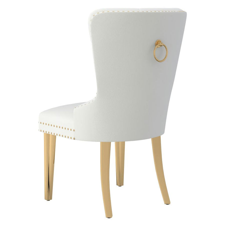 PB-07MIZ Velvet Dining Chair- Gold (SET OF 2)