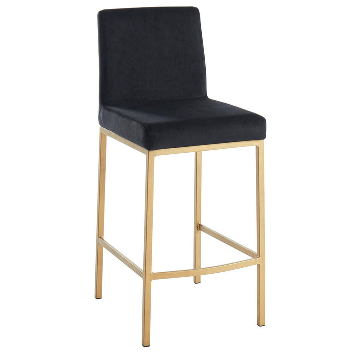 PB-07DIEG Counter Stool- Gold Leg-Palma-Brava