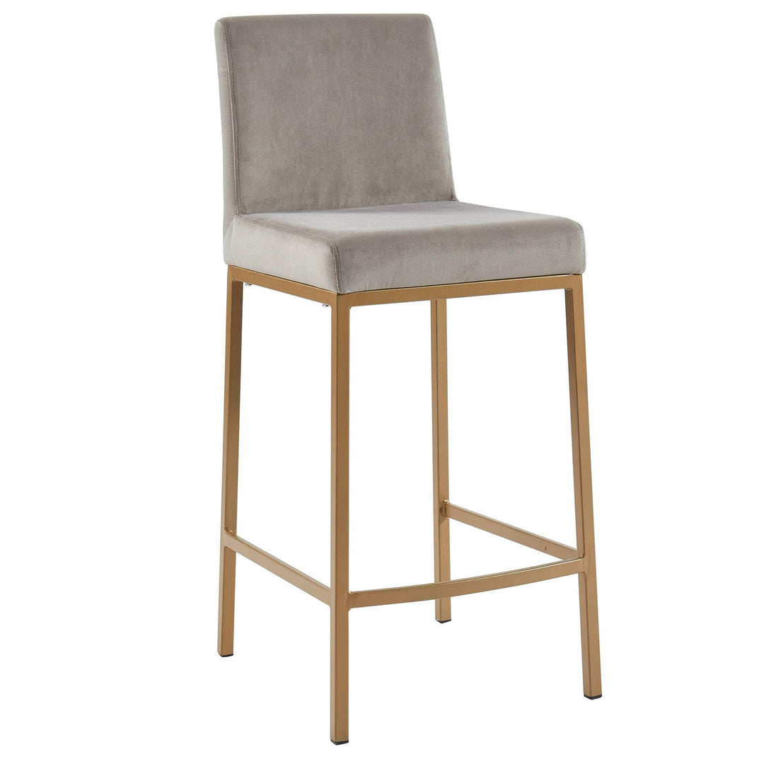 PB-07DIEG Counter Stool- Gold Leg-Palma-Brava