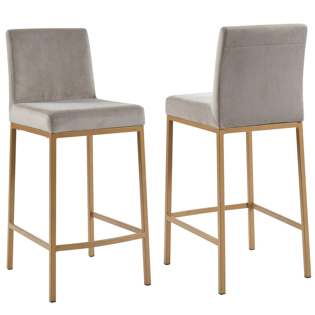 PB-07DIEG Counter Stool- Gold Leg-Palma-Brava